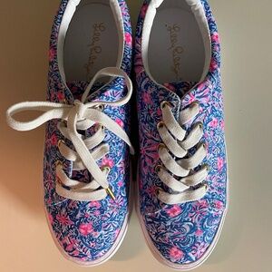 Lilly Pulitzer | Abigail Sneakers | Size 8.5 Blue Peri | New